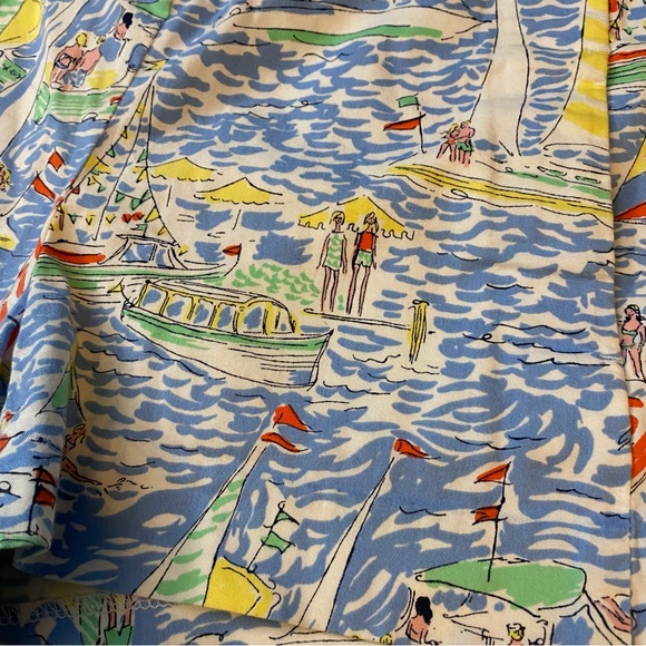 Lilly Pulitzer Get Nauti Callahan Short Women’s Size 6 Beachy Colorful - Picture 9 of 9